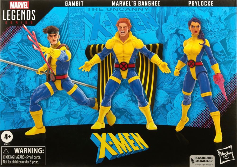 Loose Marvel Legends - X-Men (Training Uniform) - Gambit - Hasbro - Box Set (Hasbro Box Set: X-Men 60th Anniversary) action figure collectible - Main Image 2