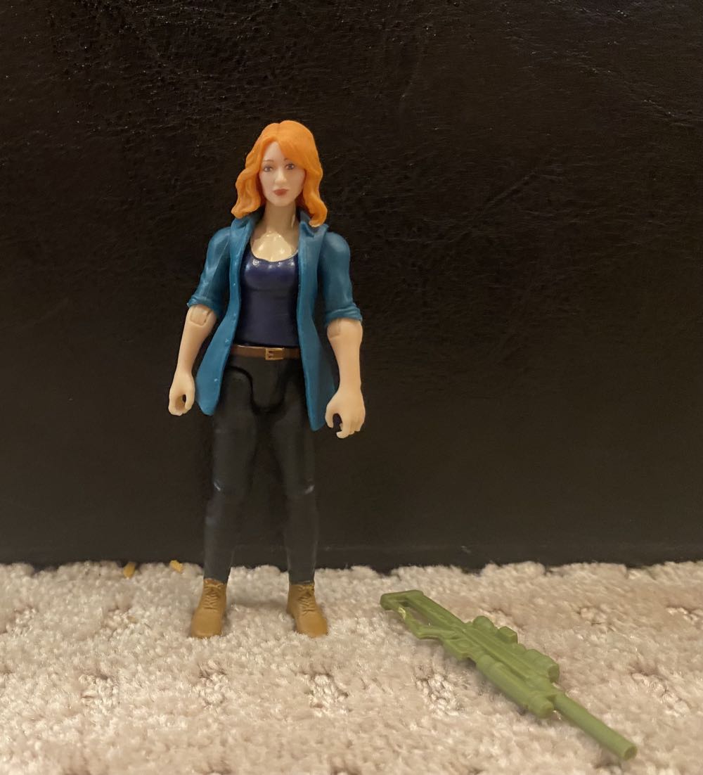 Claire & Dilophosaurus - Mattel (Jurassic World Dominion) action figure collectible - Main Image 3