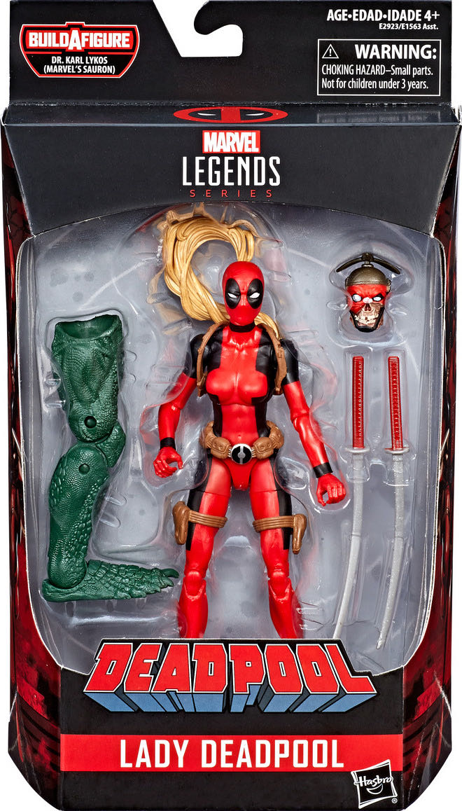 Marvel Legends: Lady Deadpool - Hasbro (Marvel Legends) action figure collectible - Main Image 1