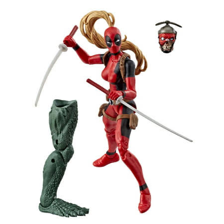 Marvel Legends: Lady Deadpool - Hasbro (Marvel Legends) action figure collectible - Main Image 2