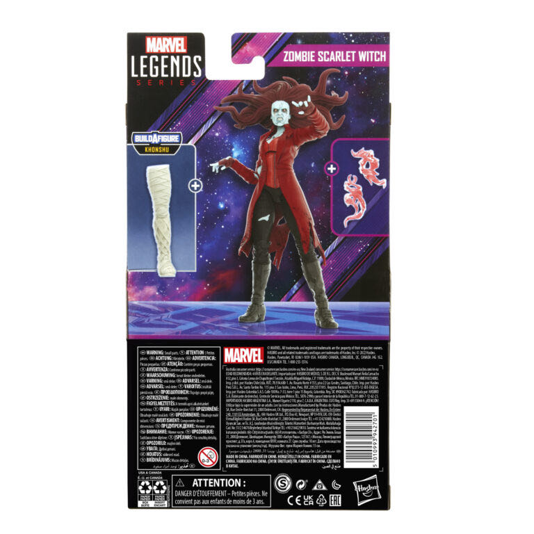 Zombie Scarlet Witch - Hasbro (Marvel Legends) action figure collectible [Barcode 5010993942701] - Main Image 2