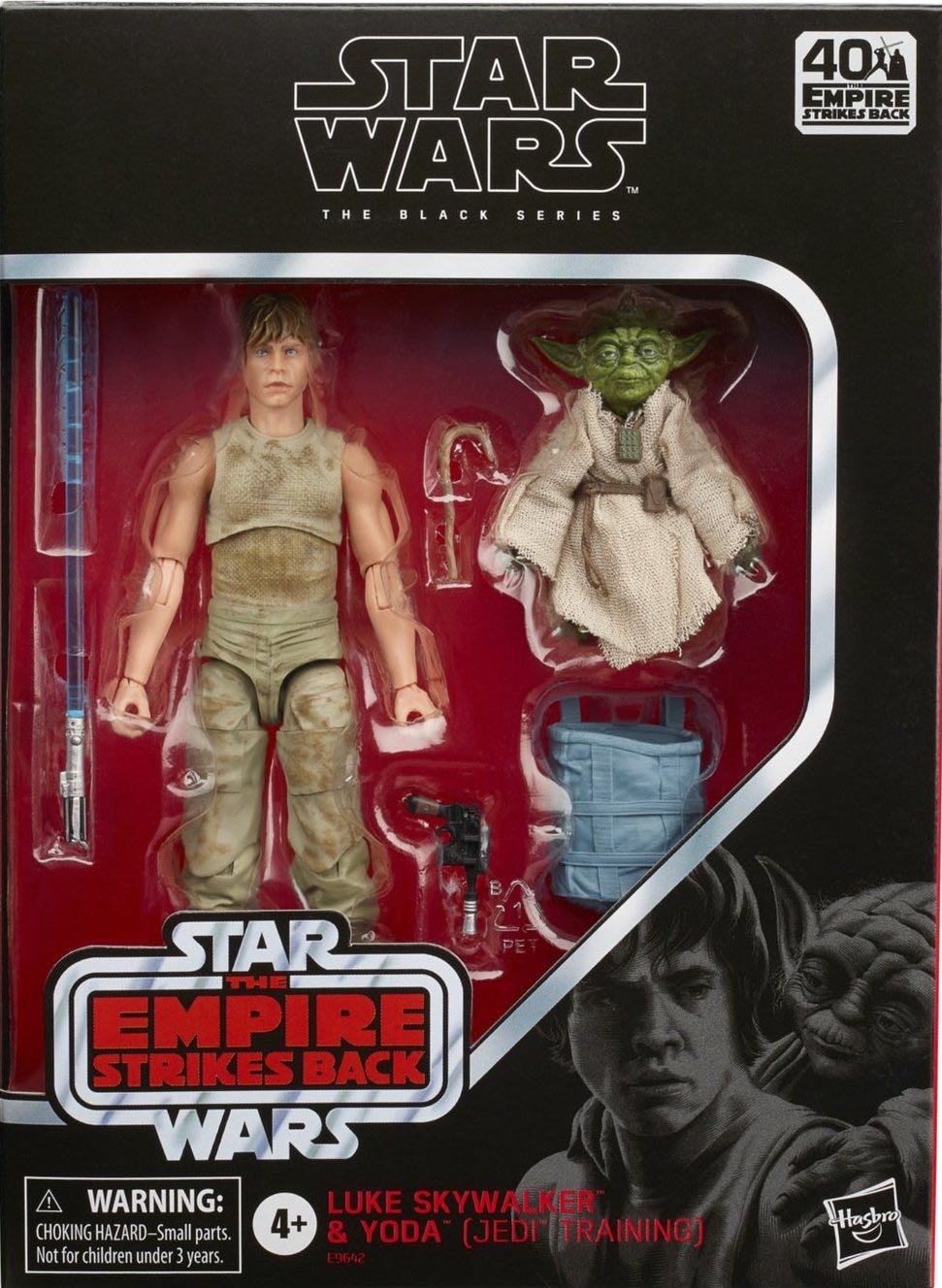 ESB: Luke Skywalker & Yoda (Jedi Training) - Hasbro (Star Wars) action figure collectible - Main Image 4