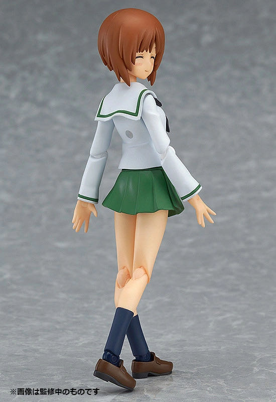 Figma 277: Miho Nishizumi School Uniform Ver. - Max Factory / Good Smile Company action figure collectible - Main Image 2