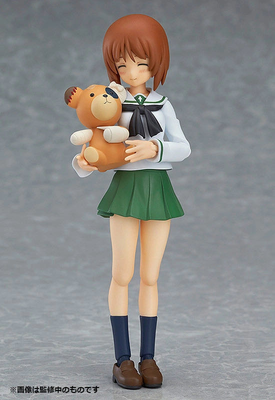 Figma 277: Miho Nishizumi School Uniform Ver. - Max Factory / Good Smile Company action figure collectible - Main Image 3