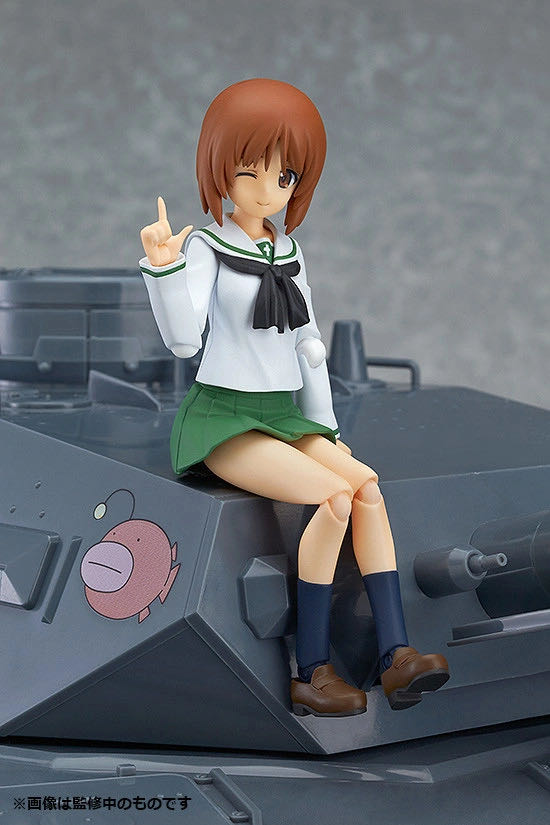 Figma 277: Miho Nishizumi School Uniform Ver. - Max Factory / Good Smile Company action figure collectible - Main Image 4