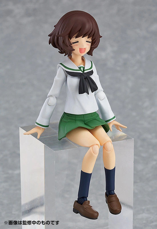 Figma 344: Yukari Akiyama School Uniform Ver. - Max Factory / Good Smile Company action figure collectible - Main Image 4