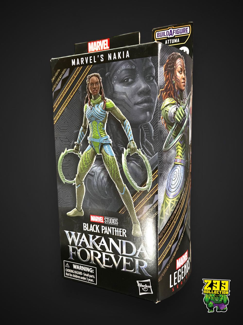 Marvel Legends (2011-????) (73x04) Nakia - Hasbro (Marvel Legends Attuma Series) action figure collectible - Main Image 3