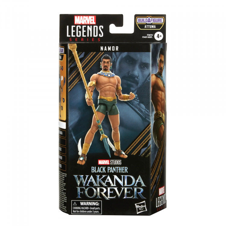 Marvel Legends (2011-????) (73x05) Namor - Hasbro (Marvel Legends Attuma Series) action figure collectible - Main Image 4