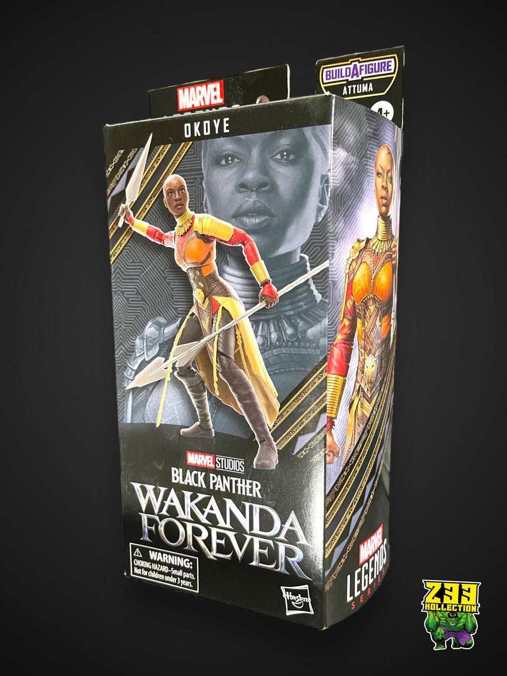Marvel Legends (2011-????) (73x06) Okoye - Hasbro (Marvel Legends Attuma Series) action figure collectible - Main Image 3