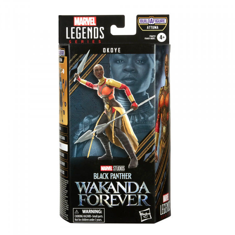 Marvel Legends (2011-????) (73x06) Okoye - Hasbro (Marvel Legends Attuma Series) action figure collectible - Main Image 4