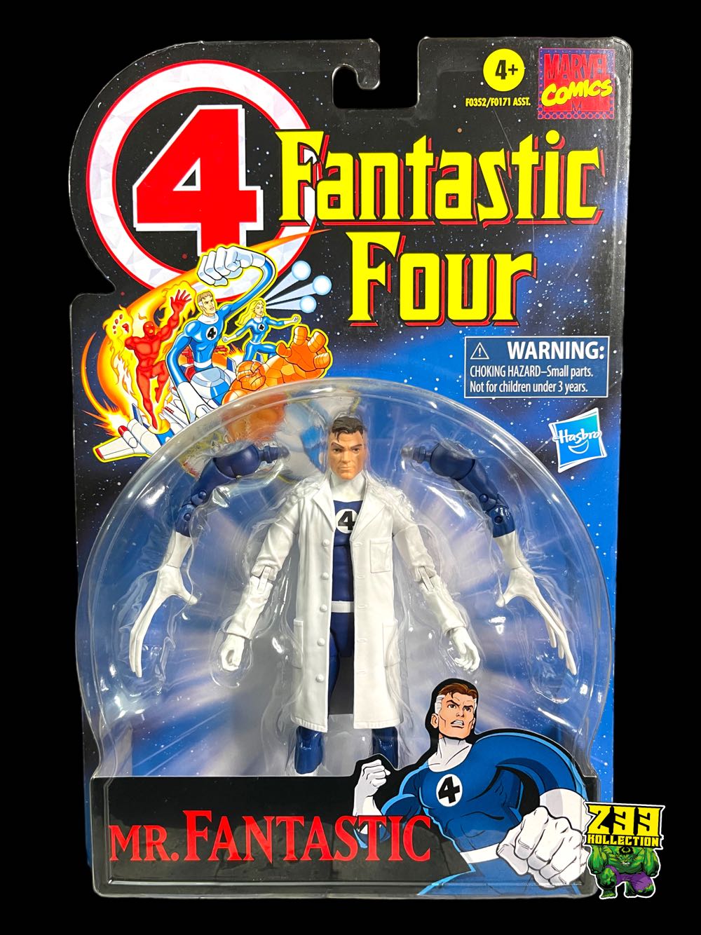 Marvel Legends (2011-????) (Retro05x04) Mr. Fantastic - Hasbro (Marvel Legends Retro Fantastic Four) action figure collectible - Main Image 3