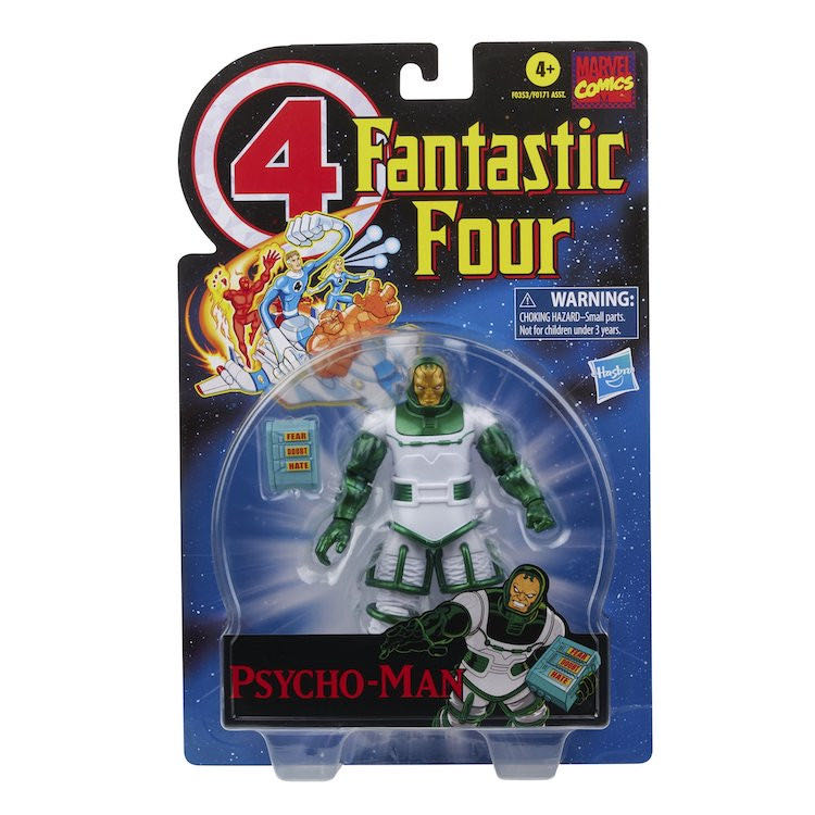 Marvel Legends (2011-????) (Retro05x06) Psycho Man - Hasbro (Marvel Legends Retro Fantastic Four) action figure collectible - Main Image 4