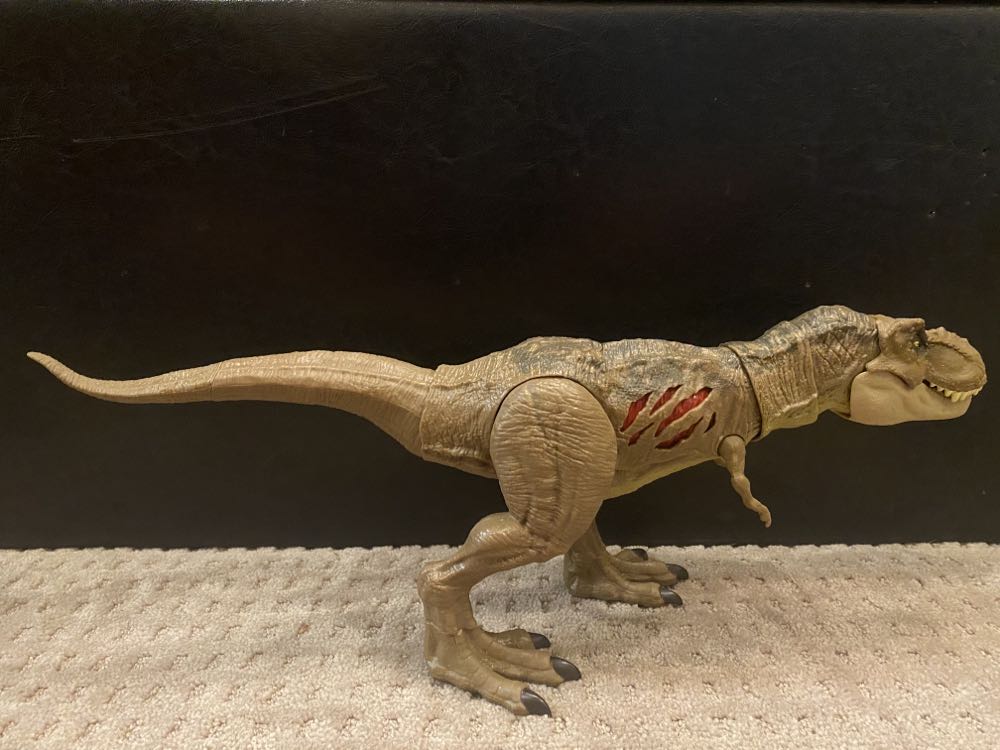 Tyrannosaurus Rex Extreme Damage - Mattel (Jurassic World Camp Cretaceous) action figure collectible - Main Image 2