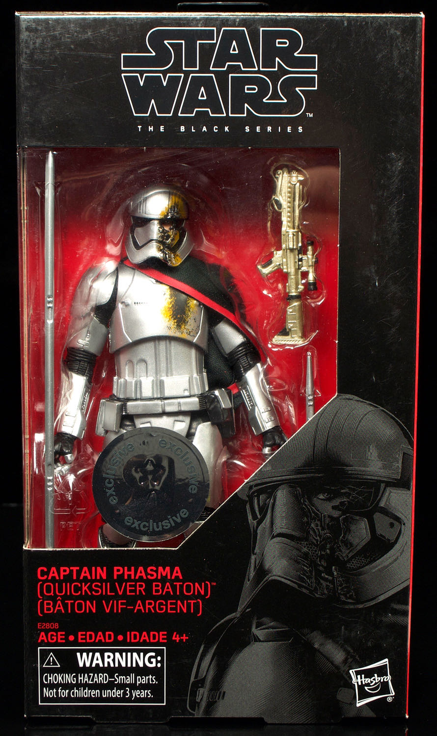 TLJ: Captain Phasma (Quicksilver Baton) - Hasbro (Star Wars) action figure collectible - Main Image 4