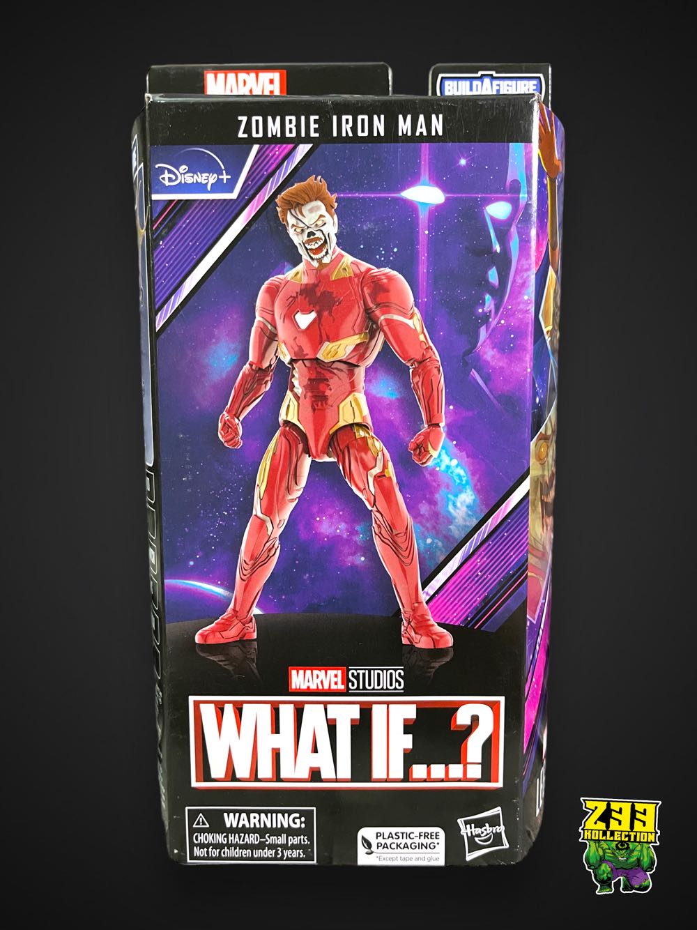 Marvel Legends (2011-????) (74x06) Zombie Iron Man - Hasbro (Marvel Legends Khonshu Series) action figure collectible - Main Image 3