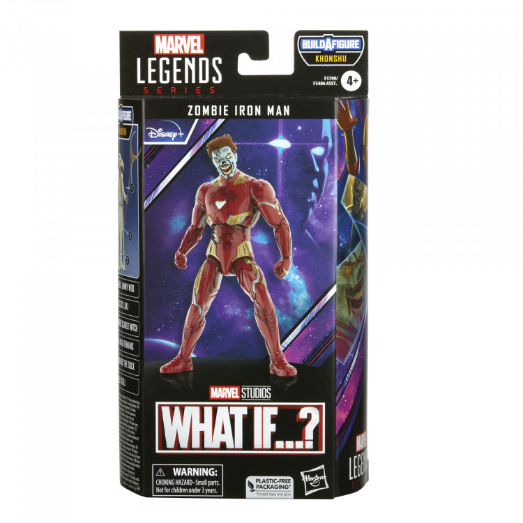 Marvel Legends (2011-????) (74x06) Zombie Iron Man - Hasbro (Marvel Legends Khonshu Series) action figure collectible - Main Image 4