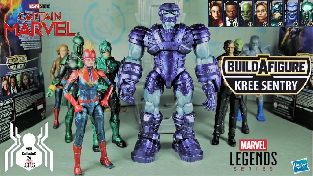 Marvel Legends Series: Kree Sentry (BAF) - Hasbro (Marvel Legends (BAF Kree Sentry)) action figure collectible - Main Image 2