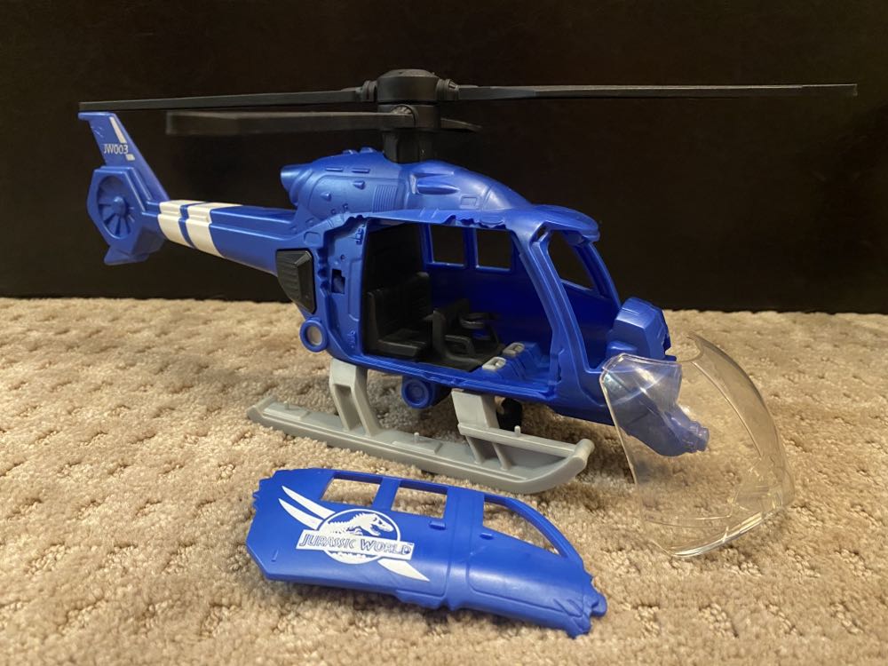 Pteranodon Copter Attack Set - Mattel (Jurassic World Destruct-a-saurs) action figure collectible - Main Image 2