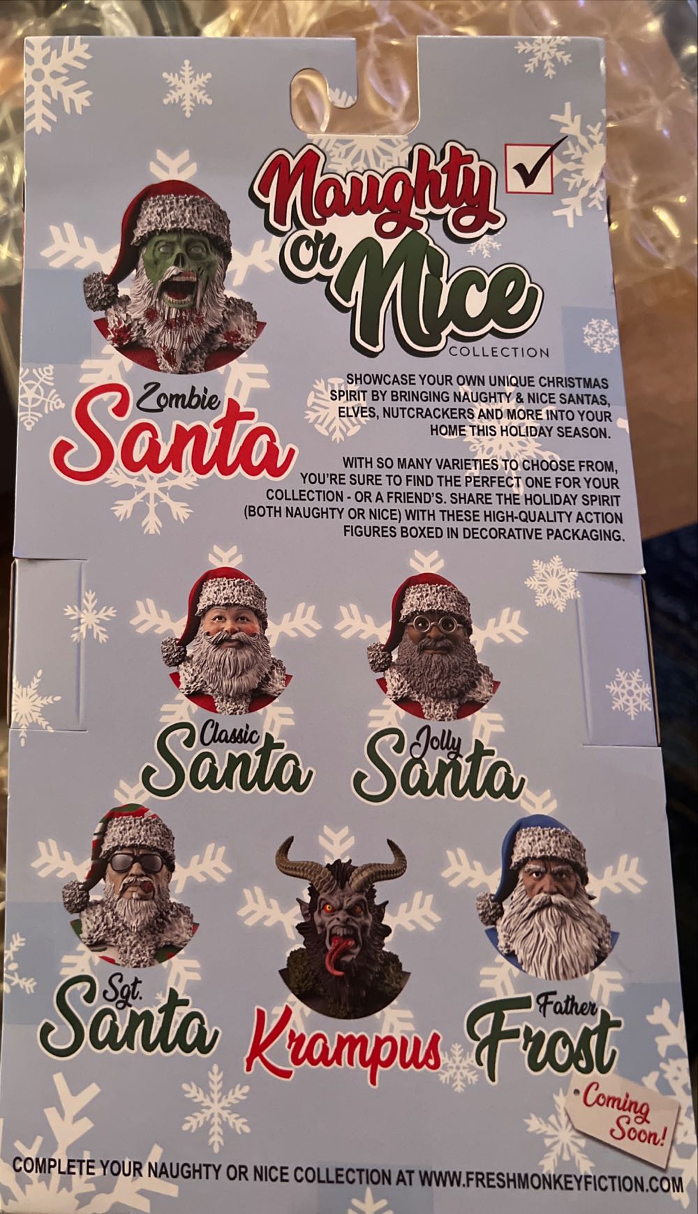 Horror - Santa (Zombie) - Fresh Monkey Fiction action figure collectible [Barcode 658580014322] - Main Image 2