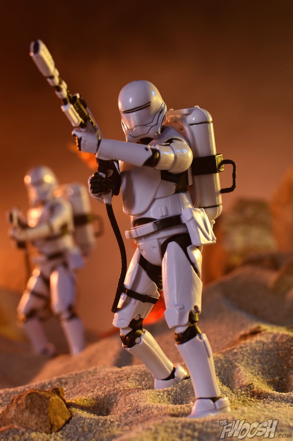 TFA: First Order Flametrooper - Hasbro (Star Wars) action figure collectible - Main Image 3