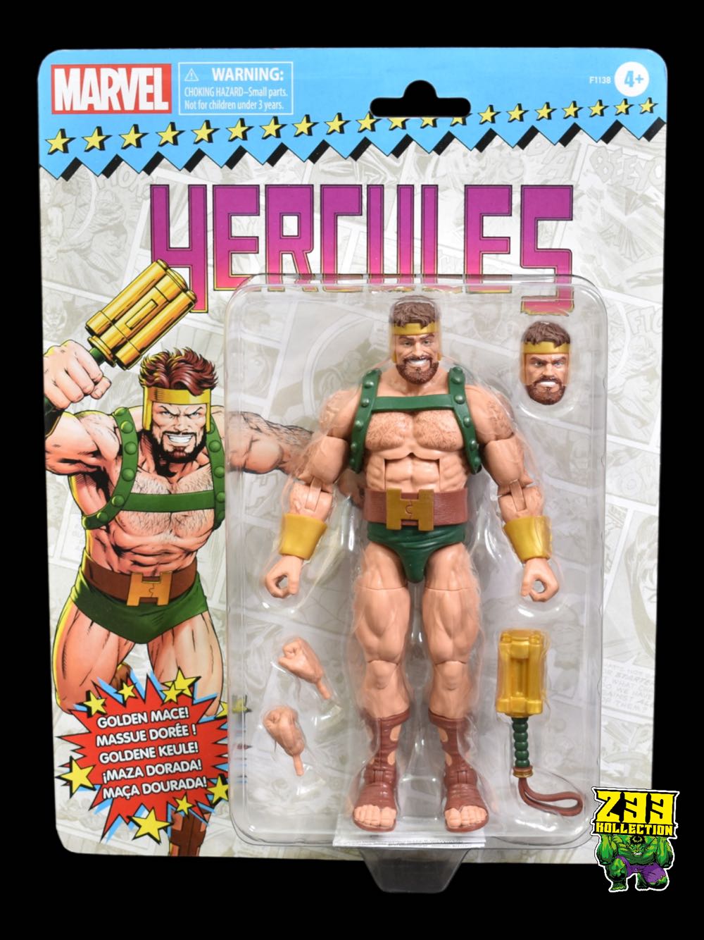 Marvel Legends (2011-????) (Retro07x04) Hercules - Hasbro (Marvel Legends Retro 80th Anniversary) action figure collectible - Main Image 2