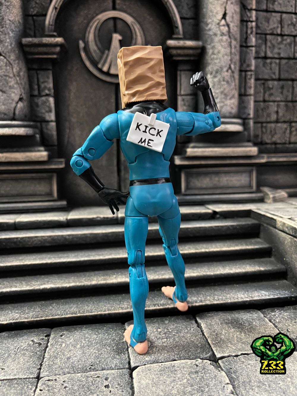 Marvel Legends (2011-????) (Retro07x07) Bag-Man - Hasbro (Marvel Legends Retro 80th Anniversary) action figure collectible - Main Image 2