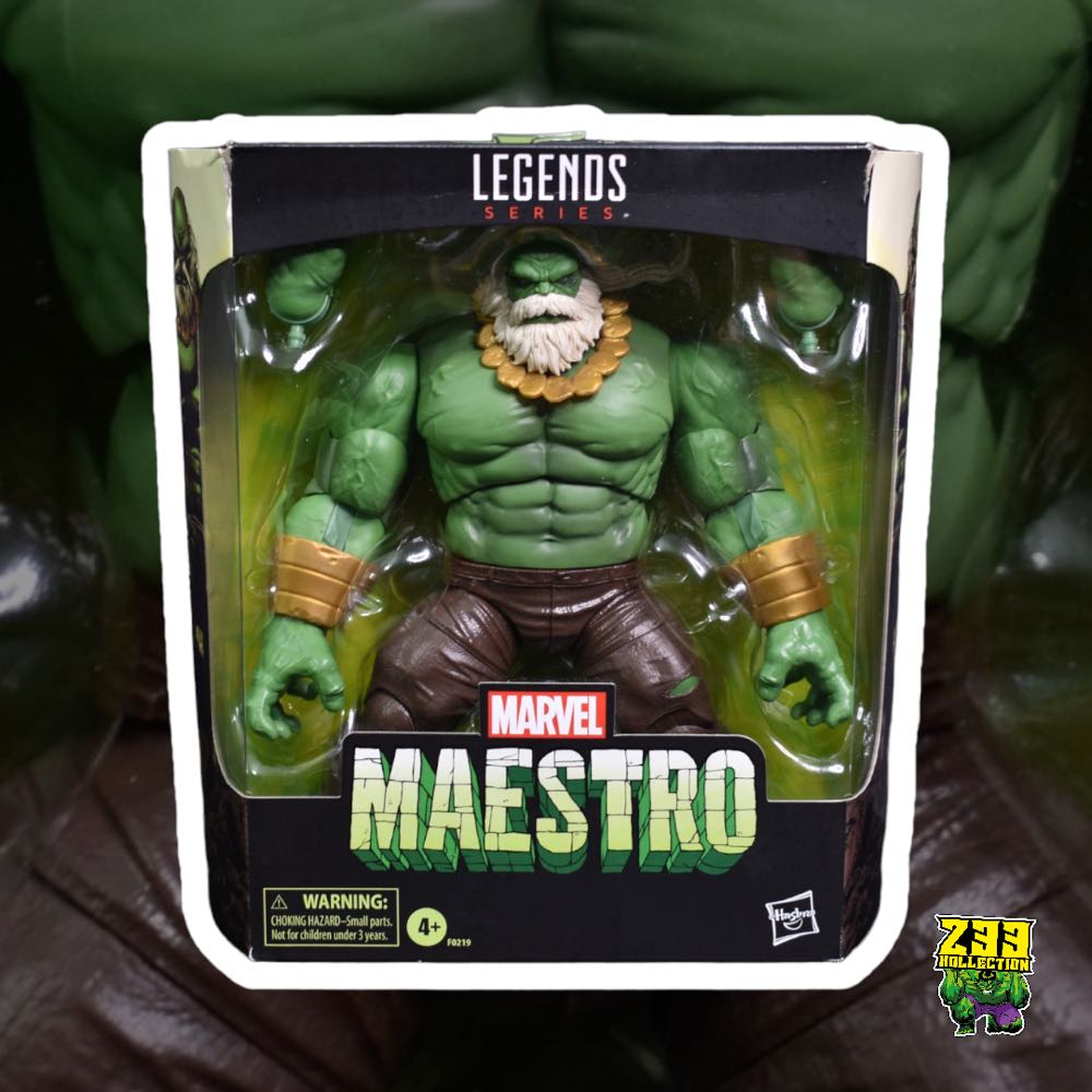 Marvel Legends (2011-????) (D1x15) Maestro Hulk - Hasbro (Marvel Legends Deluxe Series) action figure collectible - Main Image 2