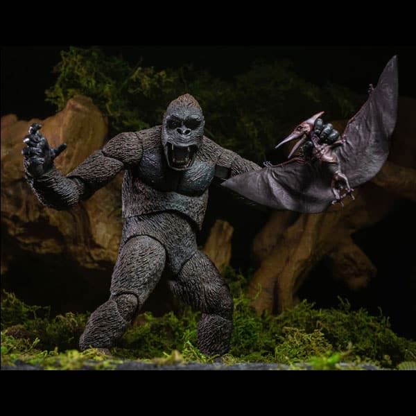 King Kong With Petradon And Pit Monster - Neca (Godzilla) action figure collectible - Main Image 3
