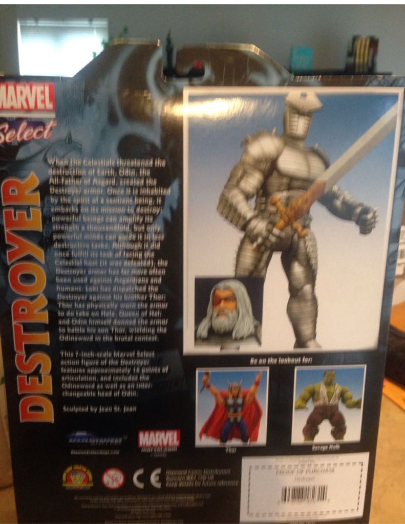 Diamond Select Toys Marvel Select Destroyer - Marvel Universe select (Marvel - Marvel Select) action figure collectible [Barcode 699788182314] - Main Image 2