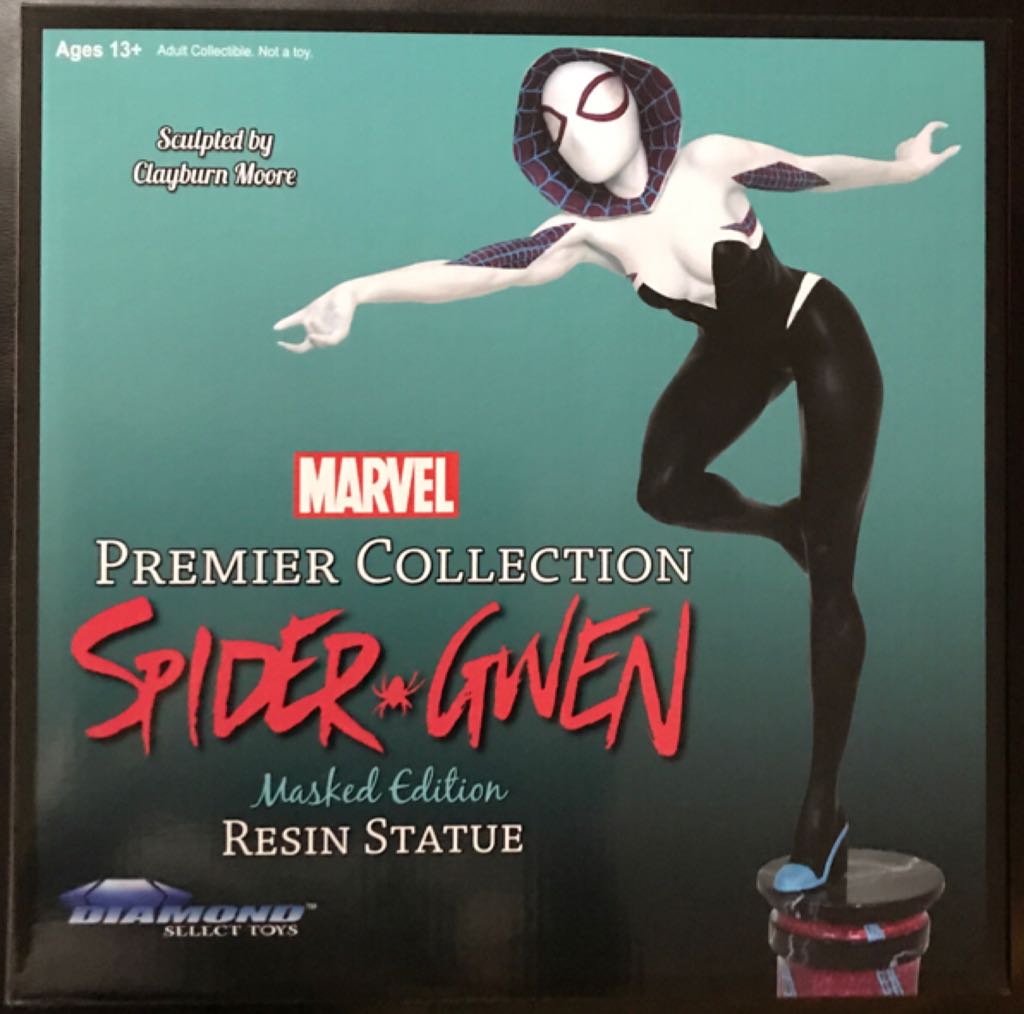 Spider Gwen  - Dialond Selections (Marvel Premier Collection) action figure collectible [Barcode 699788182741] - Main Image 1