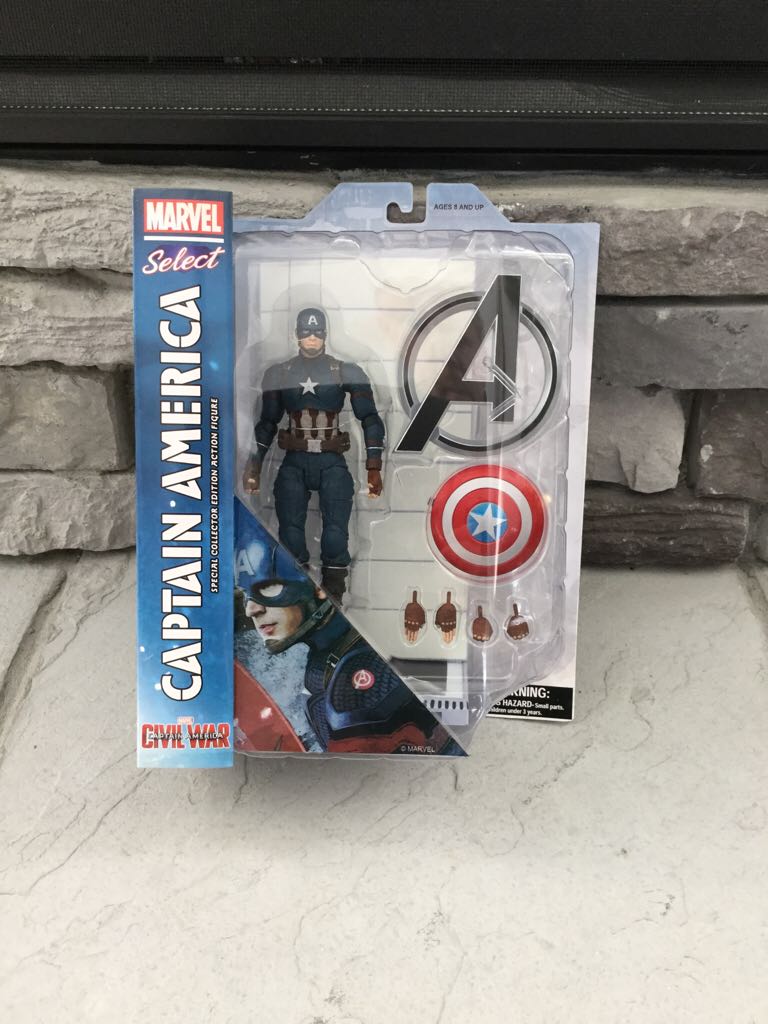 Captain America: Civil War Marvel Select - Diamond Select action figure collectible [Barcode 699788182826] - Main Image 2