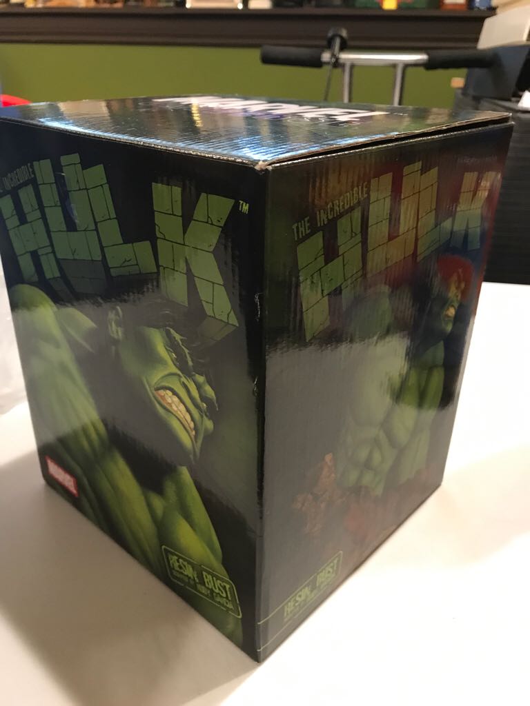 Marvel Universe Hulk Resin Busy Sculpted By Rudy Garcia  action figure collectible [Barcode 699788201886] - Main Image 2