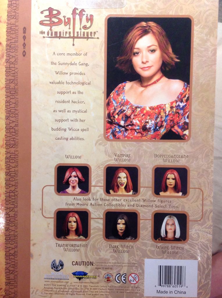 Willow - Buffy The Vampire Slayer (Season 5) - Diamond Select (Buffy) (Buffy The Vampire Slayer) action figure collectible [Barcode 699788605196] - Main Image 2