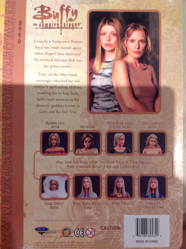 Anya - Buffy The Vampire Slayer (Season 5) - Diamond Select (Buffy) (Buffy The Vampire Slayer) action figure collectible [Barcode 699788605349] - Main Image 2