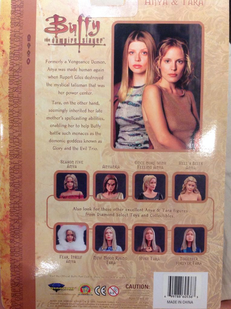 Anya (Hell’8 Bell8) - Buffy The Vampire Slayer - Diamond Select (Buffy) (Buffy The Vampire Slayer) action figure collectible [Barcode 699788605363] - Main Image 2
