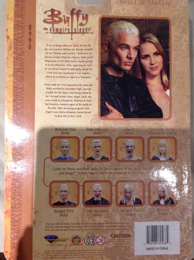 Spike (Beneath You) - Diamond Select (Buffy) (Buffy The Vampire Slayer) action figure collectible [Barcode 699788605684] - Main Image 2
