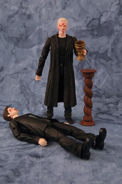 Angel Spike Battle-Damaged Destiny - Diamond Select (Angel) action figure collectible [Barcode 699788606421] - Main Image 2