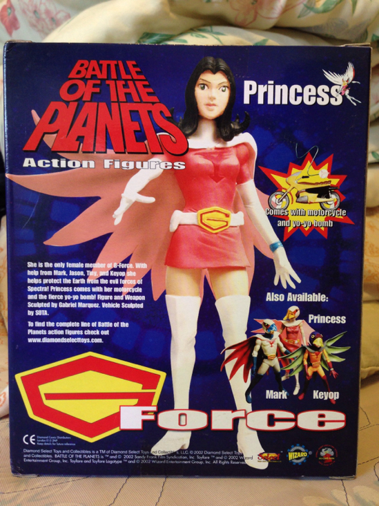 Battle Of The Planets Princess (Toyfare Exclusive) - Diamond Select Toys (Battle Of The Planets) action figure collectible [Barcode 699788630112] - Main Image 2