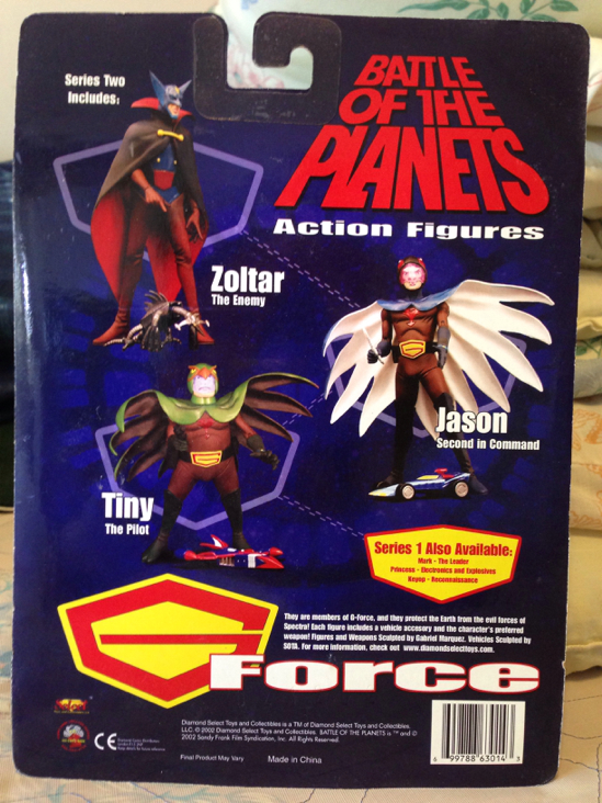 G-Force Jason - Diamond Select Toys (Battle Of The Planets) action figure collectible [Barcode 699788630143] - Main Image 2