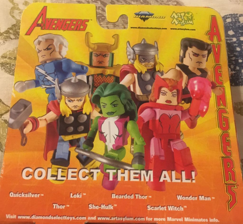 Avengers - Art Asylum (Comic Book) action figure collectible [Barcode 699788718889] - Main Image 2