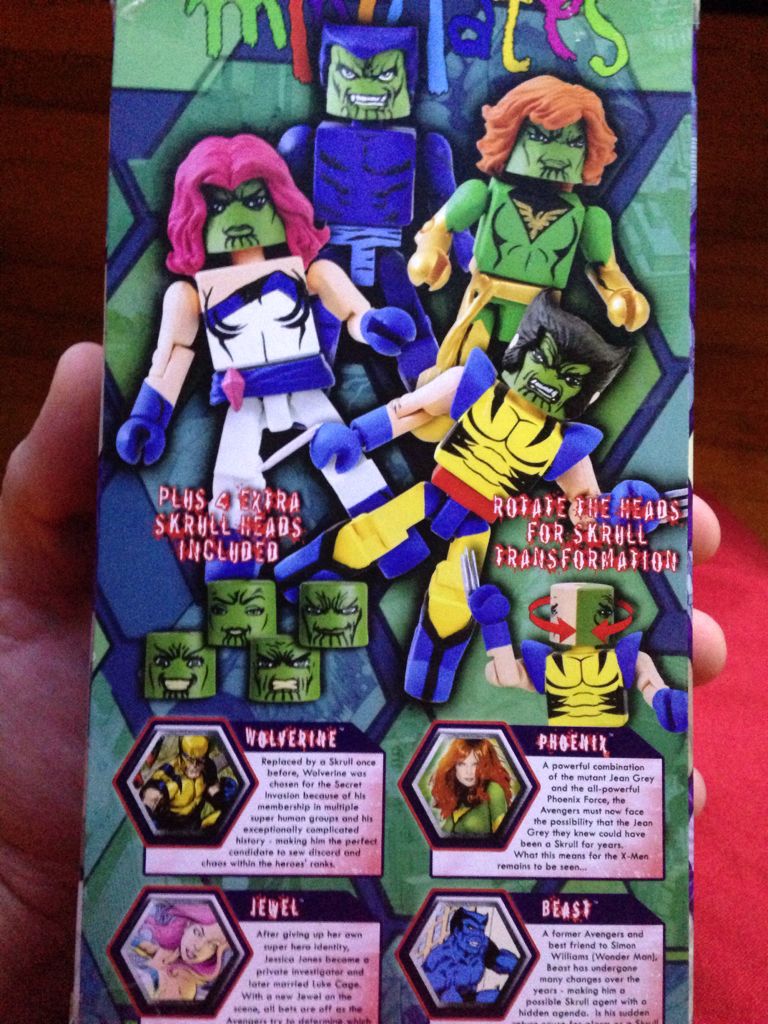 Secret Invasion (4 Pack) - Diamond Select Toys (Marvel Minimates) action figure collectible [Barcode 699788719572] - Main Image 2