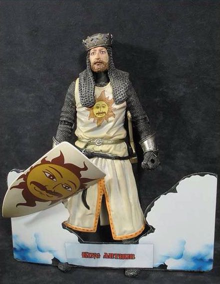 Monty Python And The Holy Grail - King Arthur - Diamond Select Toys (Movies) action figure collectible [Barcode 699788720011] - Main Image 2