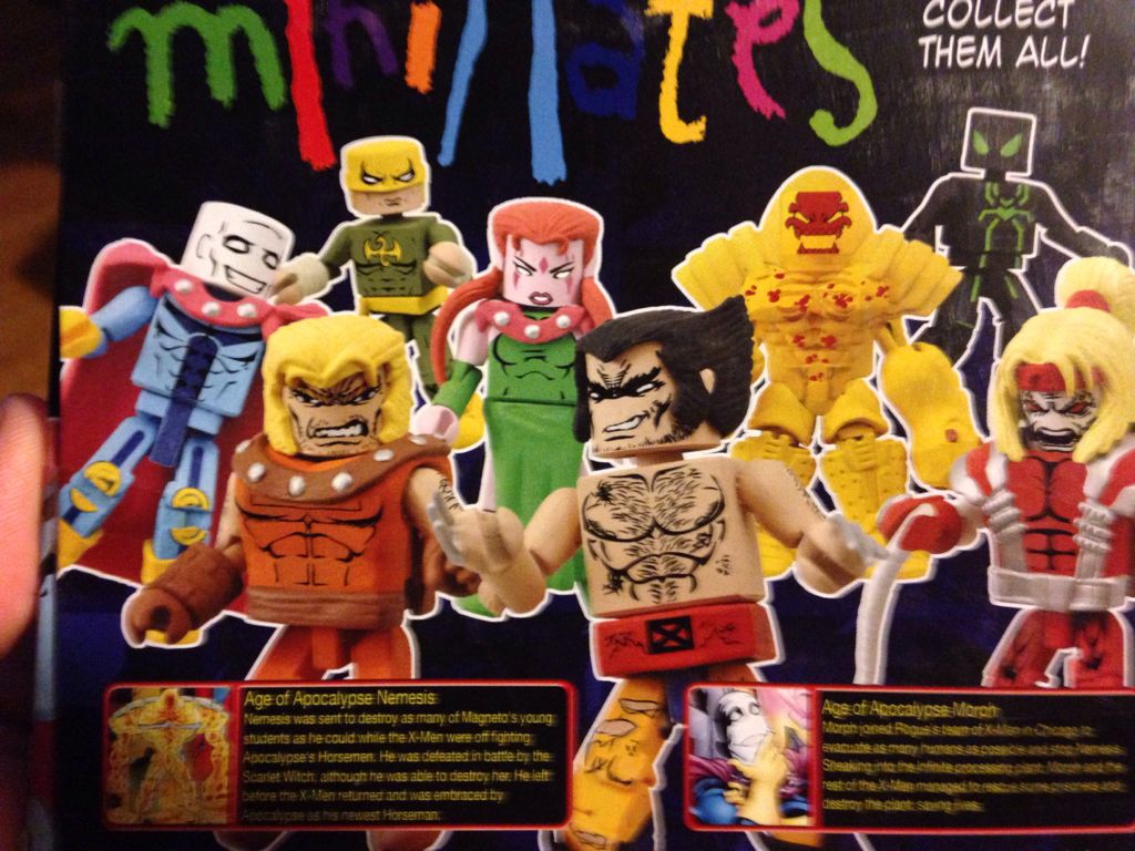 Nemesis / Morph - Diamond Select Toys (Marvel Minimates) action figure collectible [Barcode 699788721759] - Main Image 2