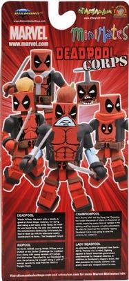 Marvel, Mini-Mates, Deadpool Corps - Diamond Select Toys action figure collectible [Barcode 699788722411] - Main Image 2