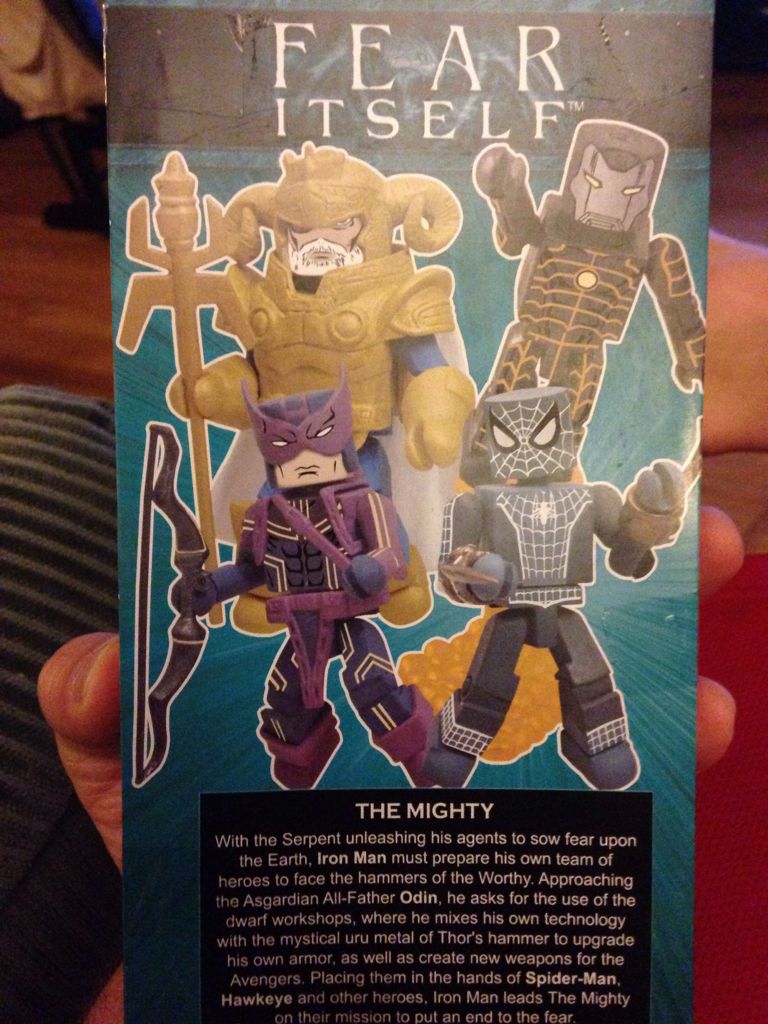 Fear Itself: The Mighty - Diamond Select Toys (Marvel Minimates) action figure collectible [Barcode 699788722725] - Main Image 2
