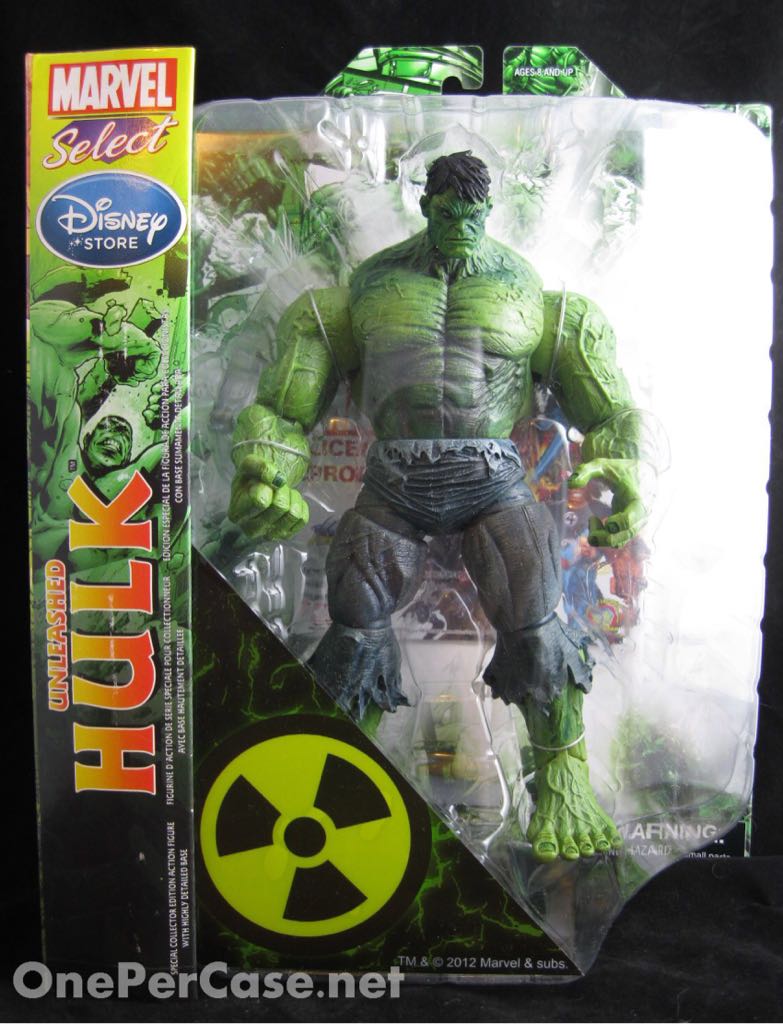 Marvel Select Unleashed Hulk Disney Exclusive - Diamond Select Toys (Marvel Select) action figure collectible [Barcode 699788722770] - Main Image 2