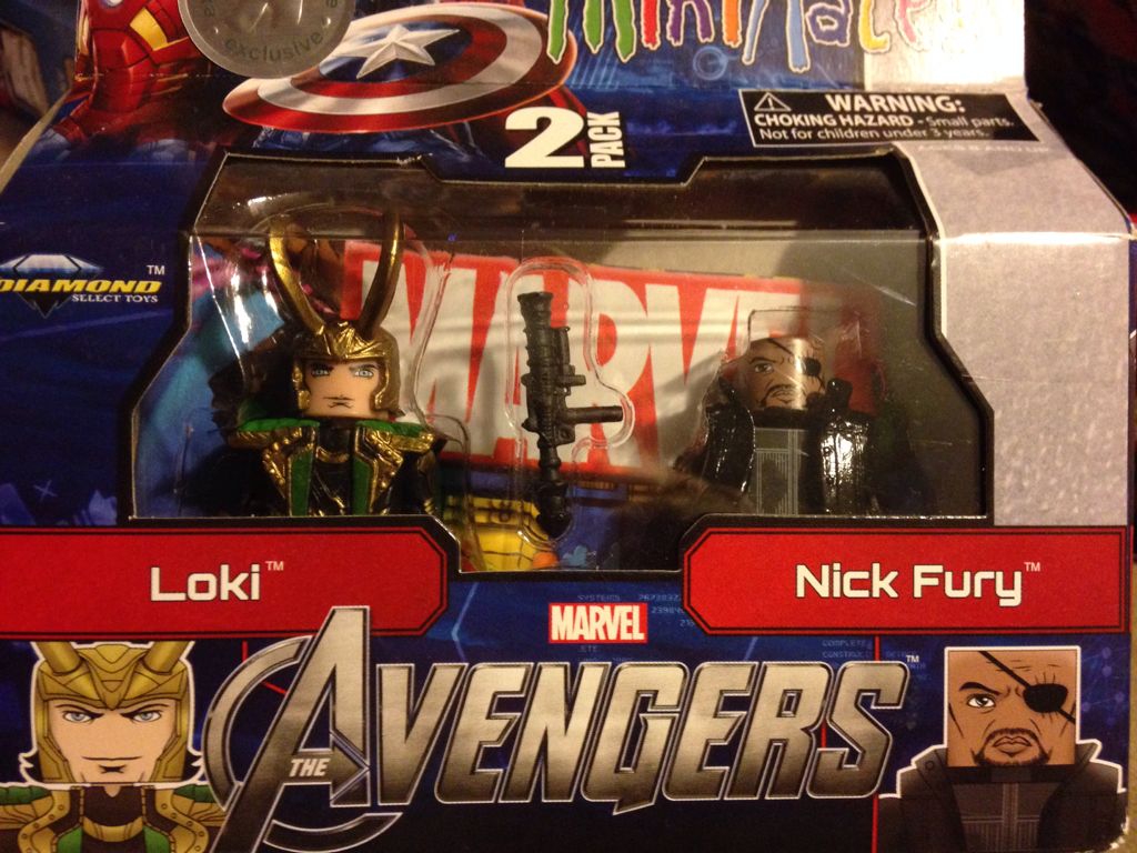 Loki - Diamond Select Toys (Marvel Minimates) action figure collectible [Barcode 699788722947] - Main Image 2