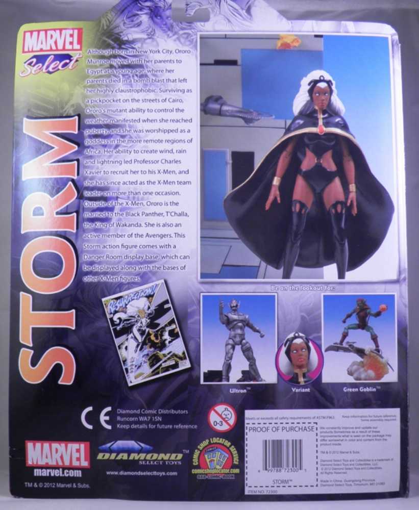 Storm - Marvel Comics (X-Men) action figure collectible [Barcode 699788723005] - Main Image 3