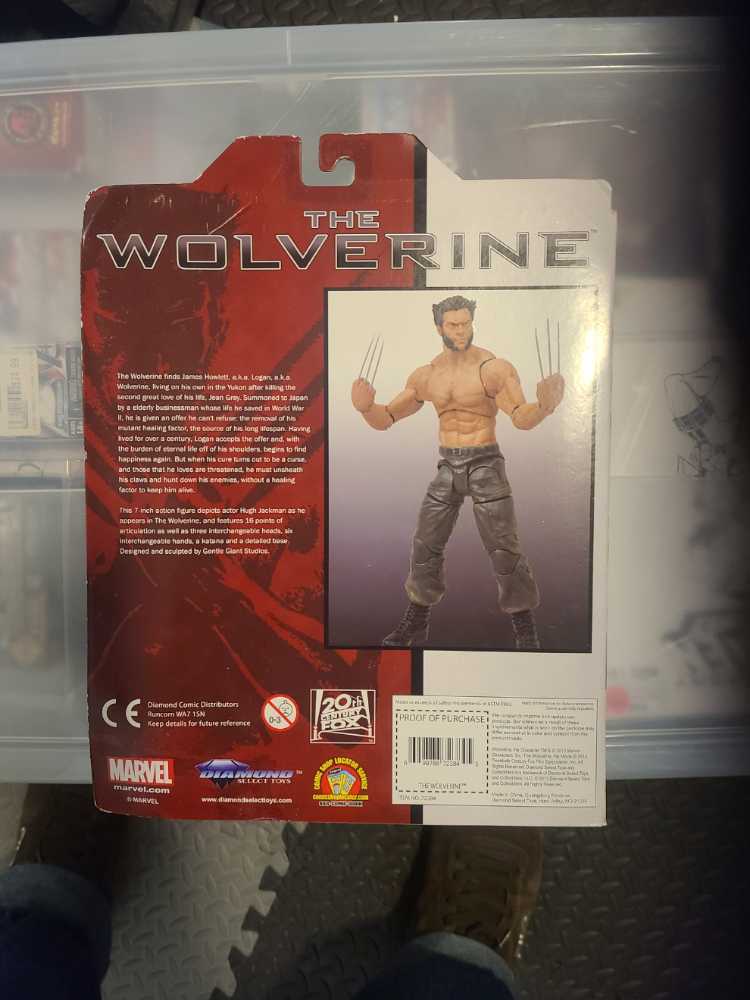 Diamond Select Toys Marvel Select The Wolverine (Logan) - Diamond Select (Marvel Select) action figure collectible [Barcode 699788723845] - Main Image 3
