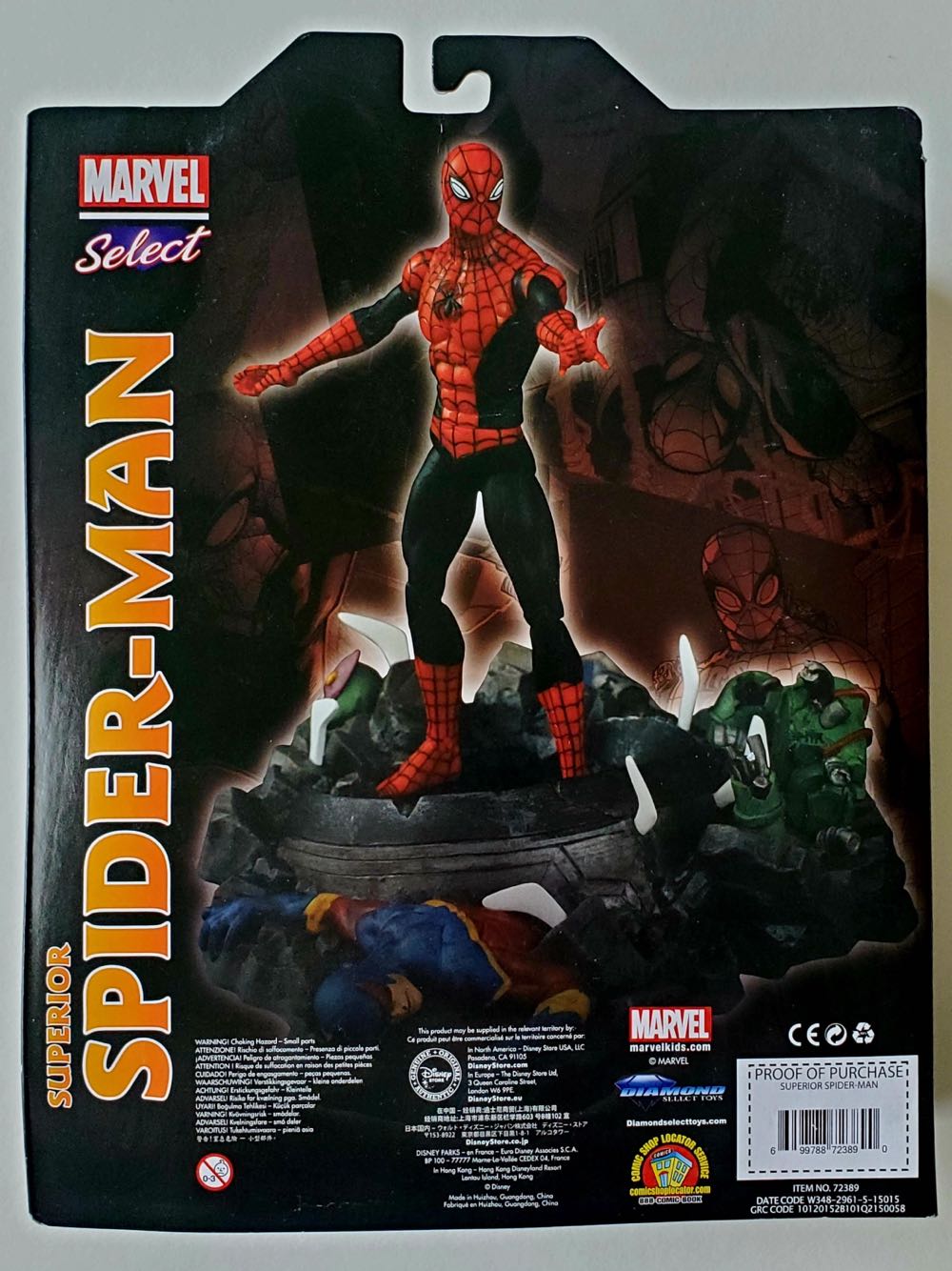 Spider-Man: Superior Spider-Man - Diamond Select Toys (Marvel Select) action figure collectible [Barcode 699788723890] - Main Image 4